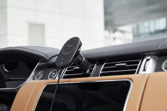 Pitaka Car Mobile Mount with Magnet and Wireless Charging MagSafe Black