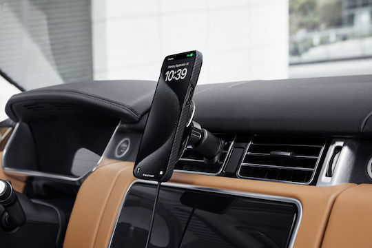 Pitaka Car Mobile Mount with Magnet and Wireless Charging MagSafe Black