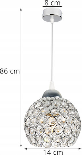 Light Home Κρεμαστό Φωτιστικό Διάφανο Light Home Κρεμαστό Φωτιστικό Διάφανο