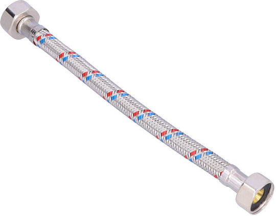 Furtun Împletit Din Oțel 20 Cm Garnitură 1/2" Nut La Nut