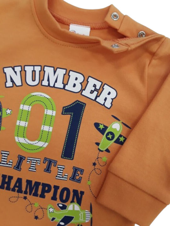 Kids' Shirt Long Sleeve Orange