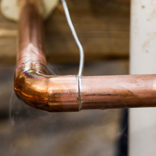 Copper Elbow Double Socket 10mm