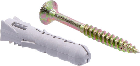 Fix Expansion Plug Fi 8 5,0x50 mm Schrauben Polypropylen Packung 200 Stücke
