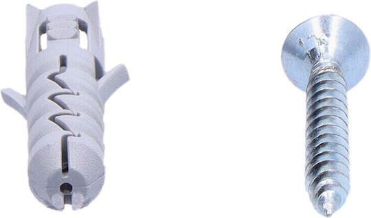 Fix Expansion Plug Fi 6 3.5x30 Mm Screw Polypropylene Pack 200 Pcs