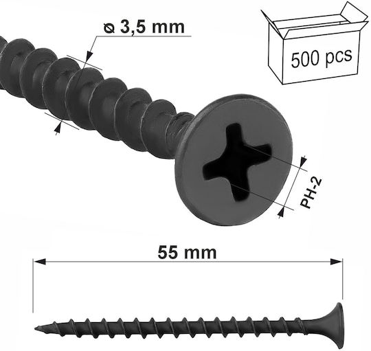 Screws Drywall To Wood Ksgd-35055