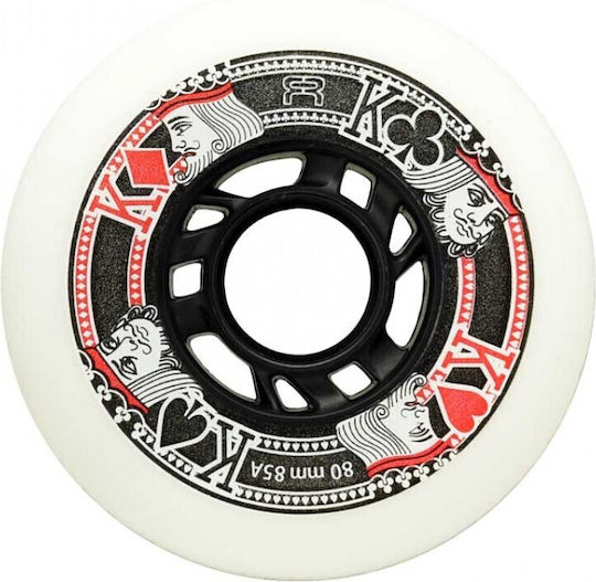 Fr Quad Street Kings Roți 62mm/82a X4 Albă