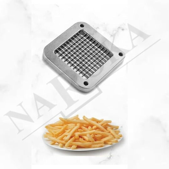 Set Replacement Knife + Knife Base Pusher 7mm Inox 18/10 Potato Cutter