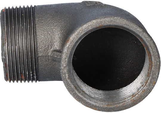 Threaded Pipe Elbow Fitting Wz 6/4" Black A4 No 7 No 92 Opal