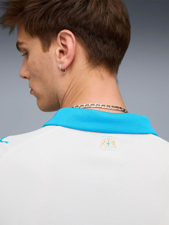 Olympique Marseille Home Jersey Style Football