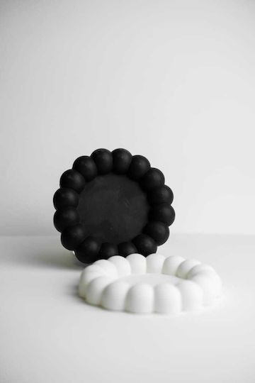 Bubble Tray Black White Λευκό