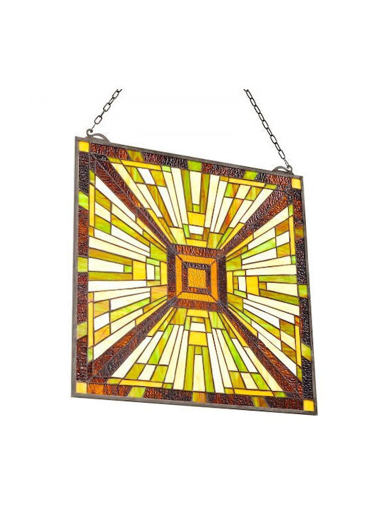Vevor Κρεμαστό Διακοσμητικό από Γυαλί 21x0.45x20cm