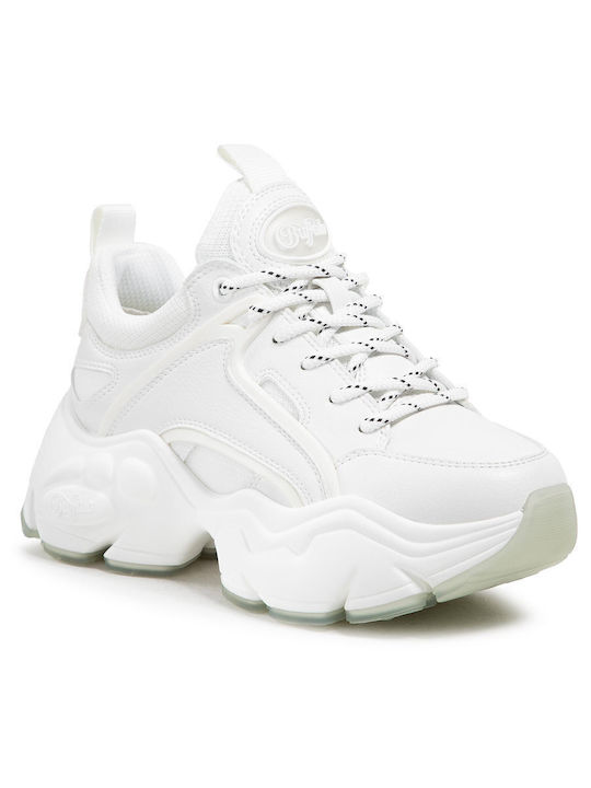 Binary Γυναικεία Chunky Sneakers Λευκά