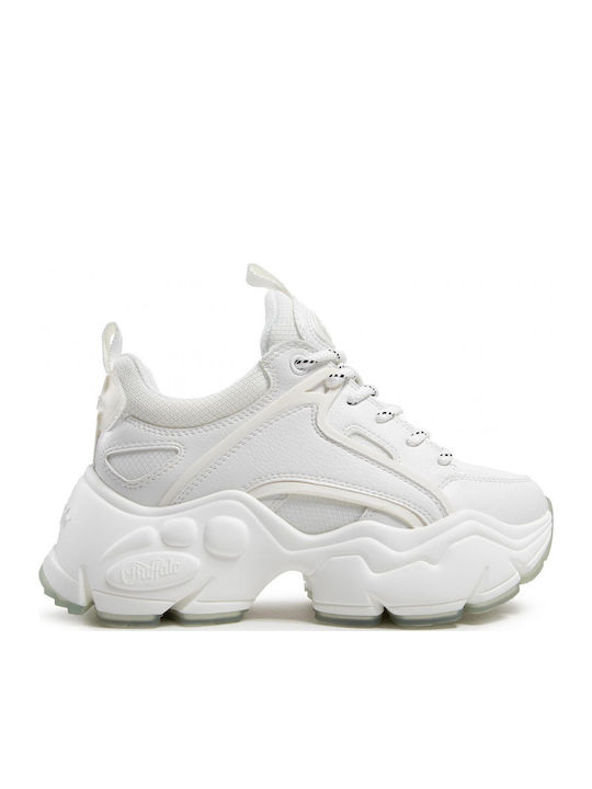 Binary Γυναικεία Chunky Sneakers Λευκά