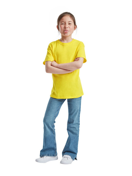 Kids' T-shirt Yellow