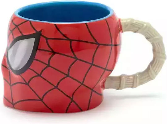 D&h 3d Mug Spiderman Πήλινη Τρισδιάστατη Κούπα Φιγούρα 350ml Kόκκινη D&h 3d Mug Spiderman Πήλινη Τρισδιάστατη Κούπα Φιγούρα 350ml Kόκκινη