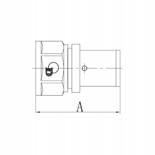 Pex Coupling 20x1 Gw Crimped Press Fitting