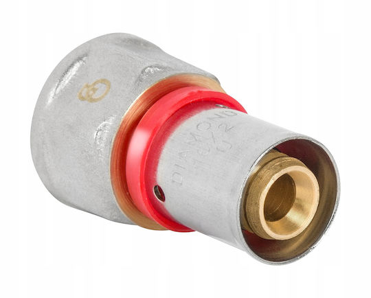 Pex Coupling 20x1 Gw Crimped Press Fitting