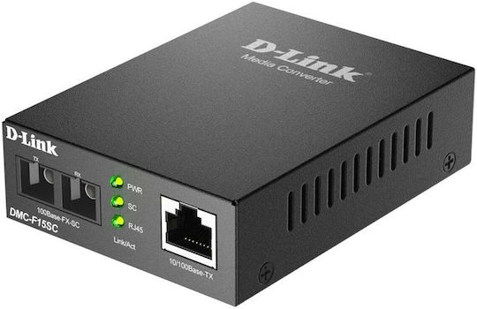 D-Link Медиен конвертор 1бр (DMC-F15SC)