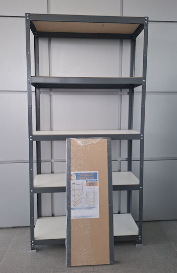 Δημητρουλάκος Ραφιέρα Dexion 80x30x160εκ. με 5 Ράφια