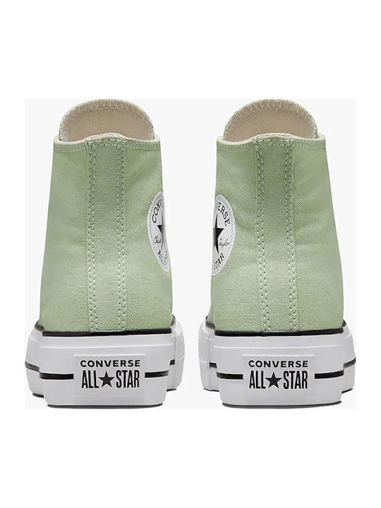 Chuck Taylor All Star Lift Tip Botine Verzi