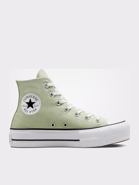 Chuck Taylor All Star Lift Tip Botine Verzi