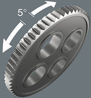 Wera Ключове с Каре 1/2" Дължина 20см.