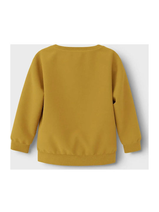 Kinder-Sweatshirt Mustard