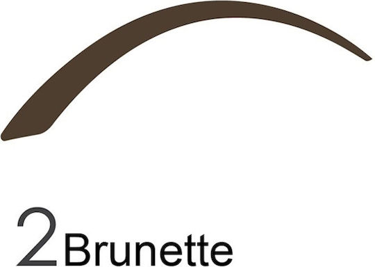 Impala Cosmetics Precise Brow Filler Στυλό για Φρύδια 2 Brunette 1ml