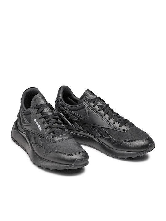 Classic Leather Legacy AZ Sneakers Core Black / Acid Yellow