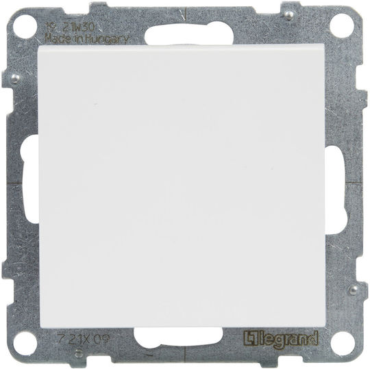 Ein-Aus-Schalter Single Button 6 A 250 V Automatische Anschlüsse Weiß Suno