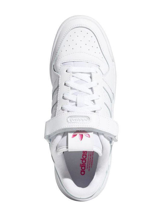 Adidas Forum Low Pentru Femei Adidași Chunky Albi Cenușiu Roz