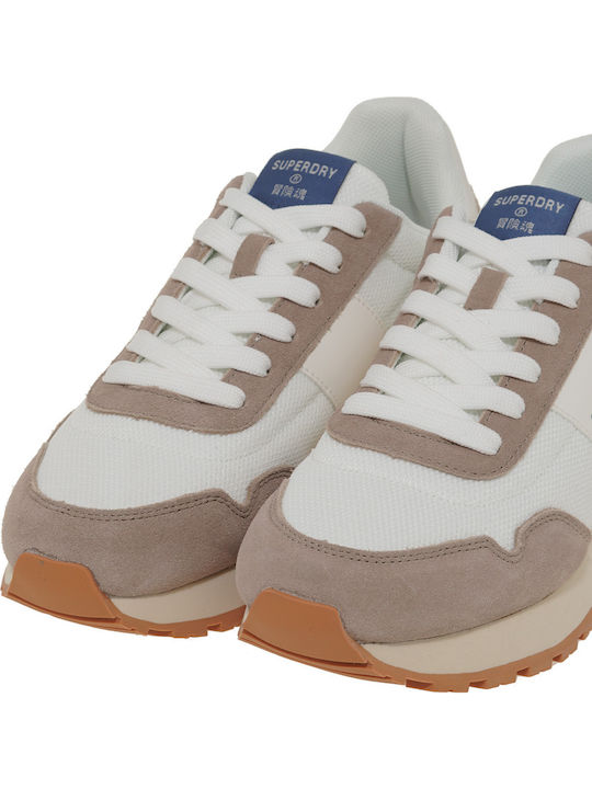 Sneakers Tan / White