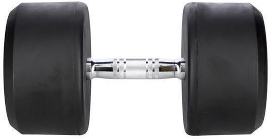 HMS Hg Pro Hanteln Rund Gummi 1 x 40kg