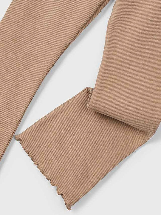 Kinder Leggings Lang Cinnamon