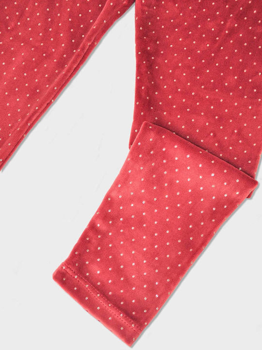 Kids Legging Long Cherry