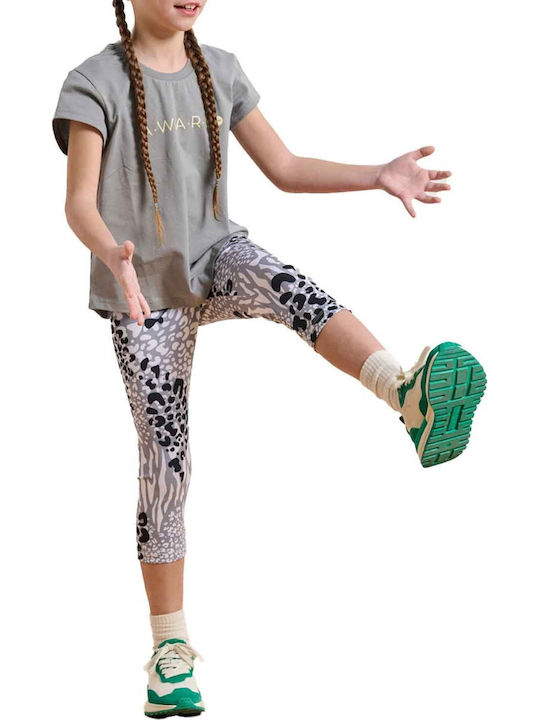Kids Legging Sports Long Steel