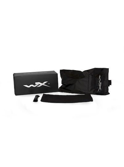 Wiley X Shooting Glasses Set of 2 Lenses with Anti-Glare Protection Black