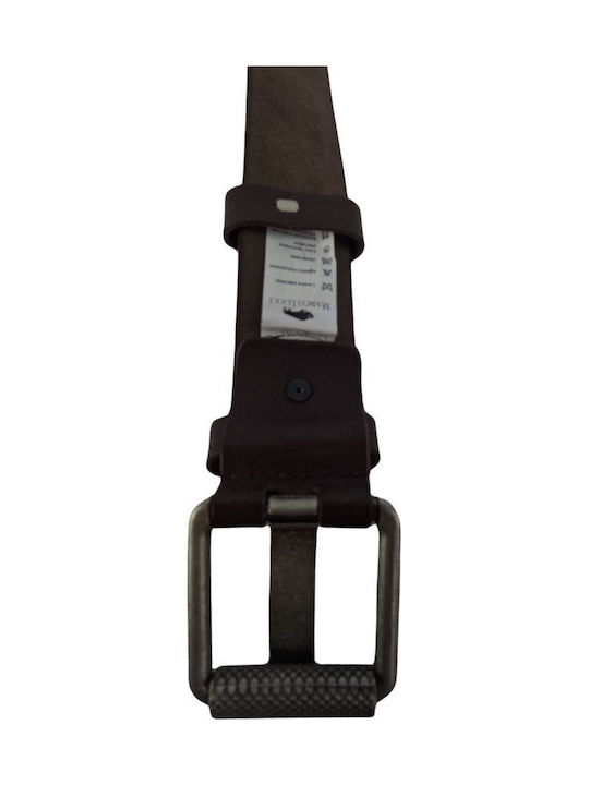 Herren Gürtel Leder Braun