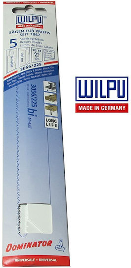 Wilpu 3050/225 Λάμα για Μέταλλο και Ξύλο 225mm