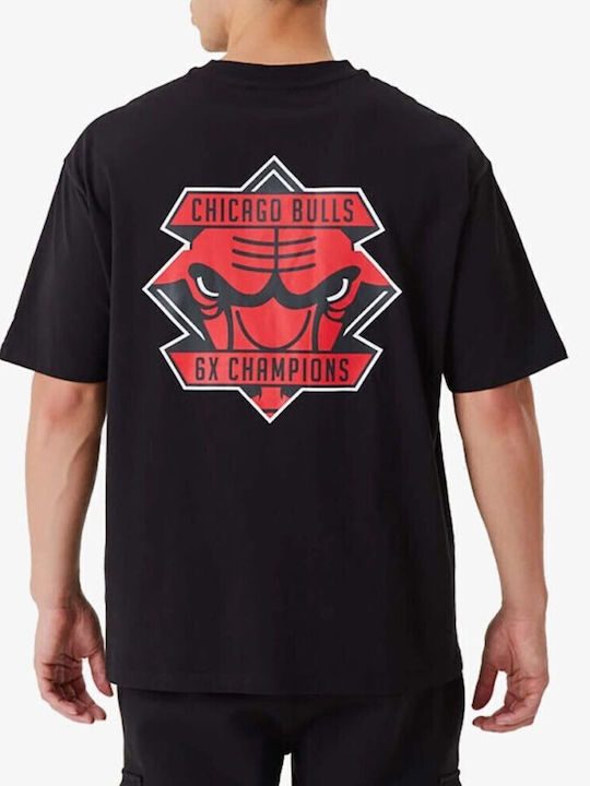 Chicago Bulls Nba Championship Athletic T-shirt Black