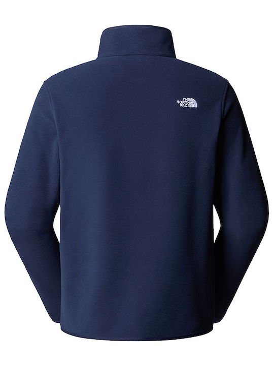 Glacier 1/4 Long Sleeve Blouse Navy Blue