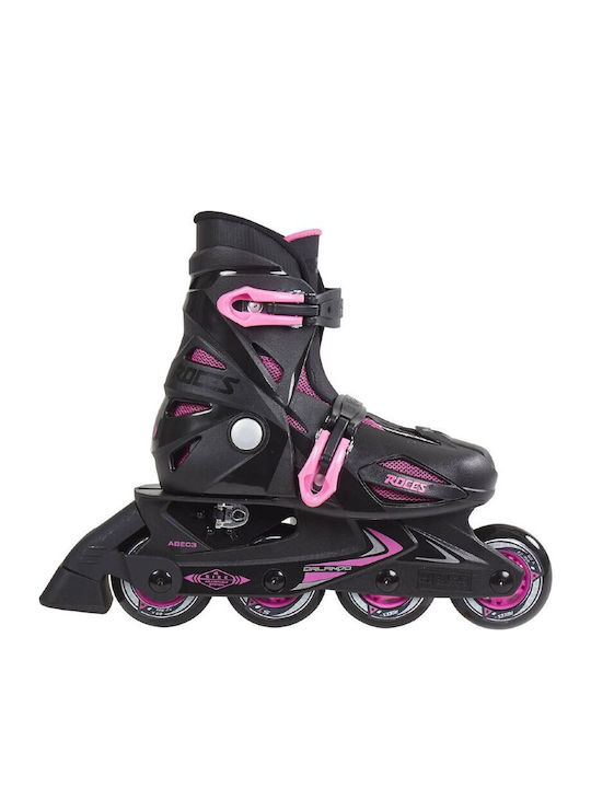 Roces Orlando III Inline Αυξομειούμενα Rollers Μαύρα Παιδικά