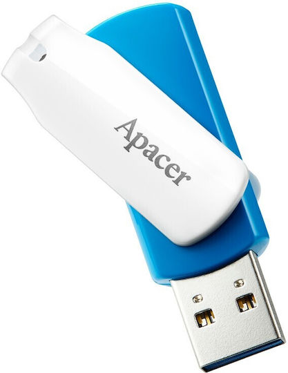 Apacer AH357 128GB USB 3.2 Stick Μπλε