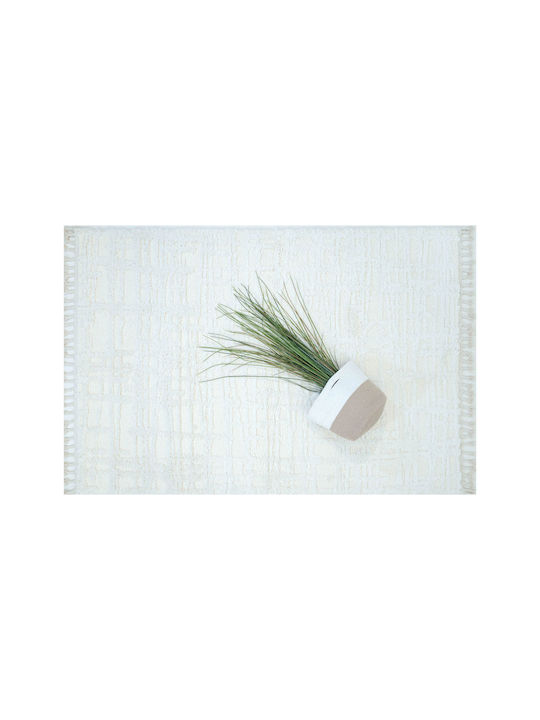 Ezzo Shaggy B723a1a Σετ Shaggy Χαλιά Κρεβατοκάμαρας Cream 12-B723A1A 3τμχ