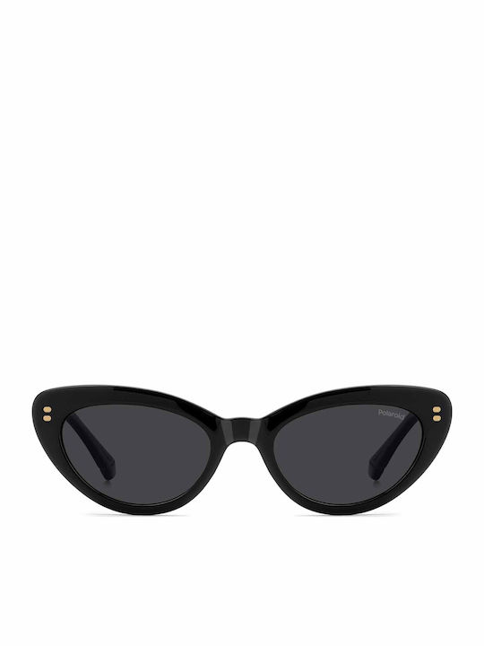 Polaroid Butterfly Kids Sunglasses with Polarized Black Lens for 4-7 Years