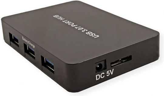 Value USB-Hub 15 Anschlüsse USB 3.2 mit Anschluss an einen Computer USB-A