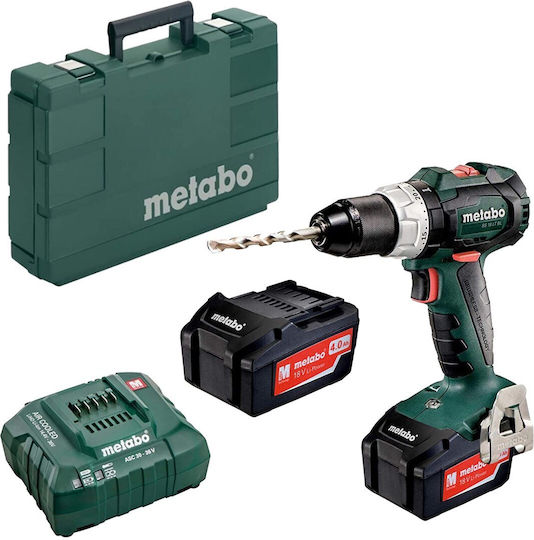 Metabo Șurubelniță cu Baterie Fără Perii 18V 2x4Ah