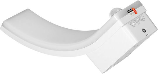 Adviti Lumină de exterior montată pe perete LED IP65 20W cu Alb Natural Lumină