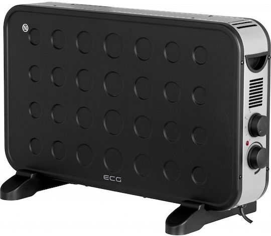 ECG Θερμοπομπός Δαπέδου 2000W Μαύρο