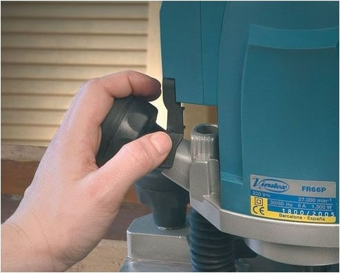 Virutex FR66P Κάθετη Φρέζα 1300W με Σύστημα Αναρρόφησης